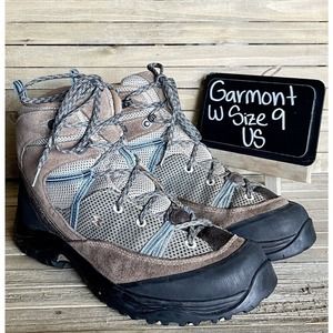 Women's Lace Up Boots - Brown and Gray